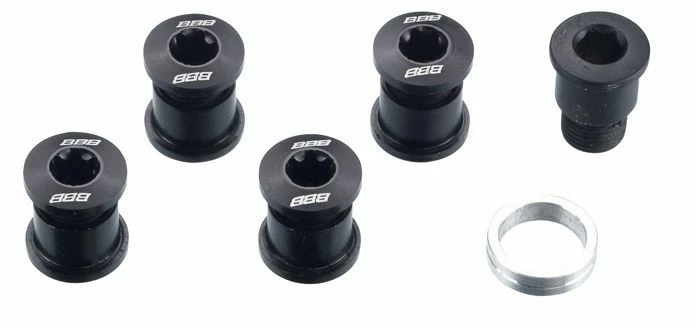 BBB Boulons Pour Pédalier Campagnolo Compact TripleStars Noir 3 BBB Boulons Pour Pédalier Campagnolo Compact TripleStars Noir