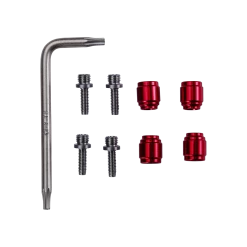 BBB Kit Embouts De Durite Hydraulique FittingKit Compatible SRAM