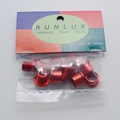 P2R CHEMINEE + VIS PEDALIER (PAR 5) ALU ROUGE