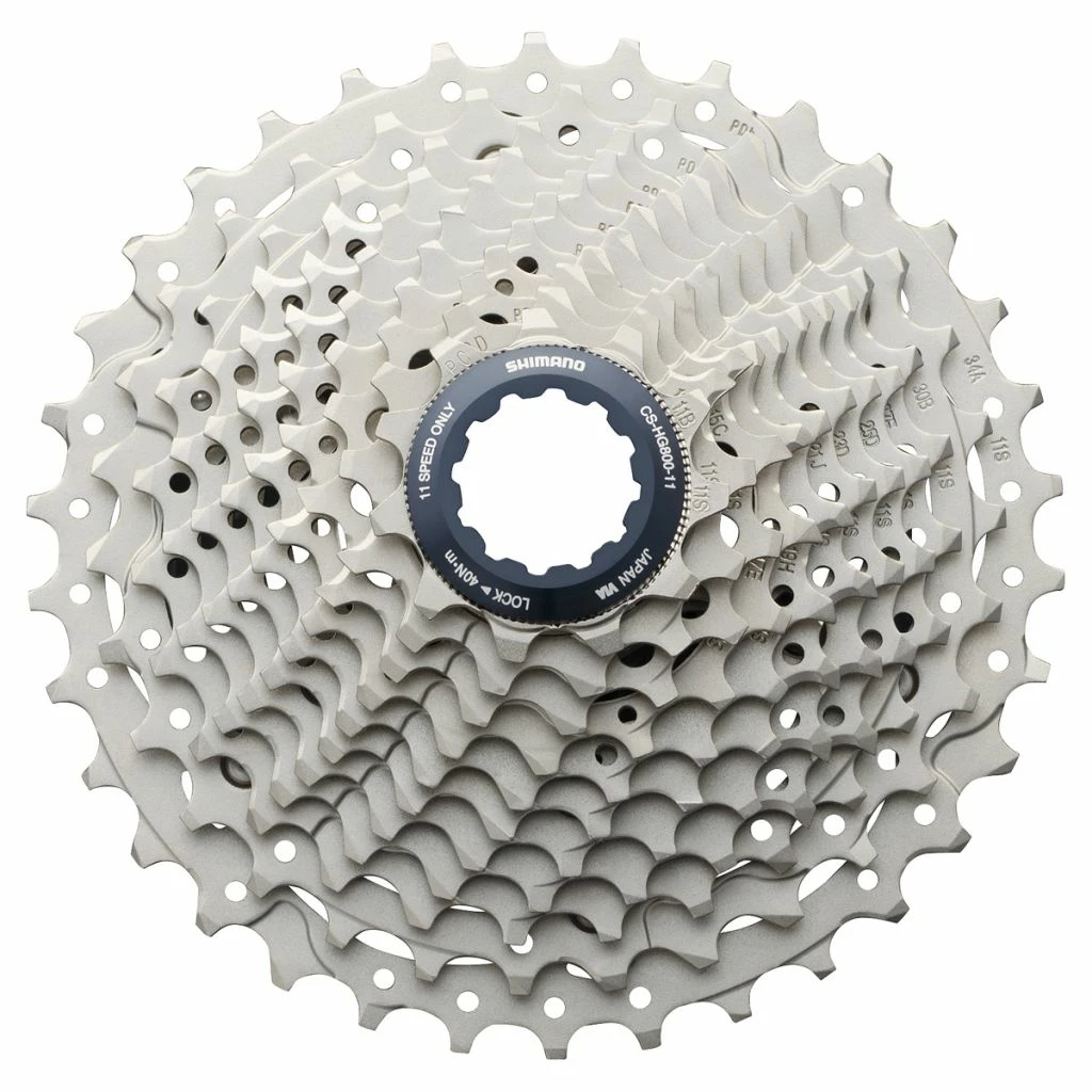 SHIMANO Cassette 11 Vitesses CS-HGR800 11-34 3 SHIMANO Cassette 11 Vitesses CS-HGR800 11-34